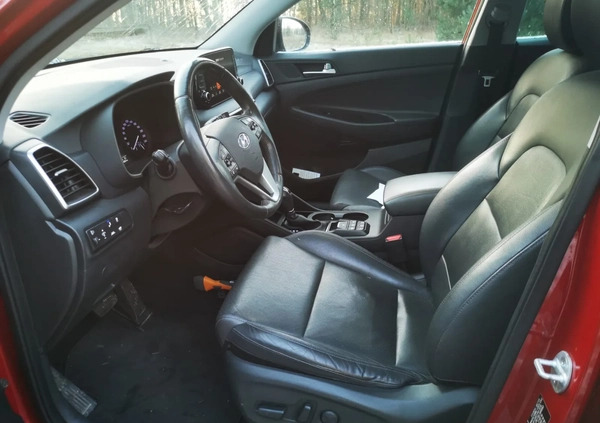 Hyundai Tucson cena 84000 przebieg: 157000, rok produkcji 2019 z Rzgów małe 137